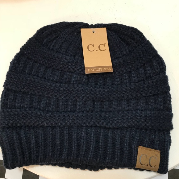 Original C.C. Knit Beanie Navy - Picture 2 of 4